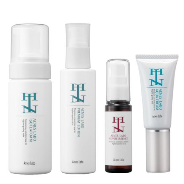 HINアクネスラボ  はじめて4点セット 10％OFF（しっとり保湿/クリームタイプ）