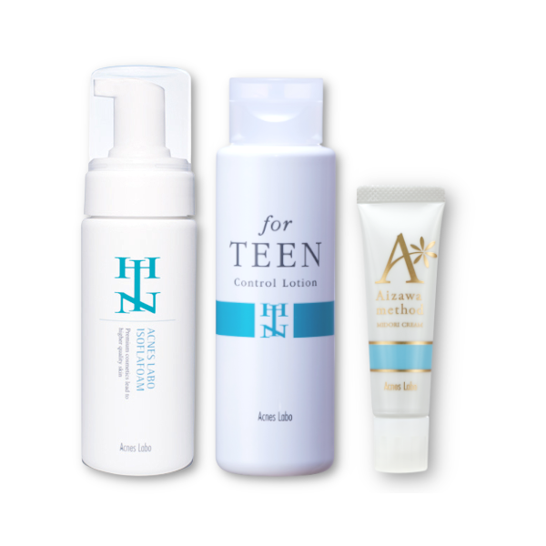 HINアクネスラボ 思春期ニキビケア基本セット(3点)